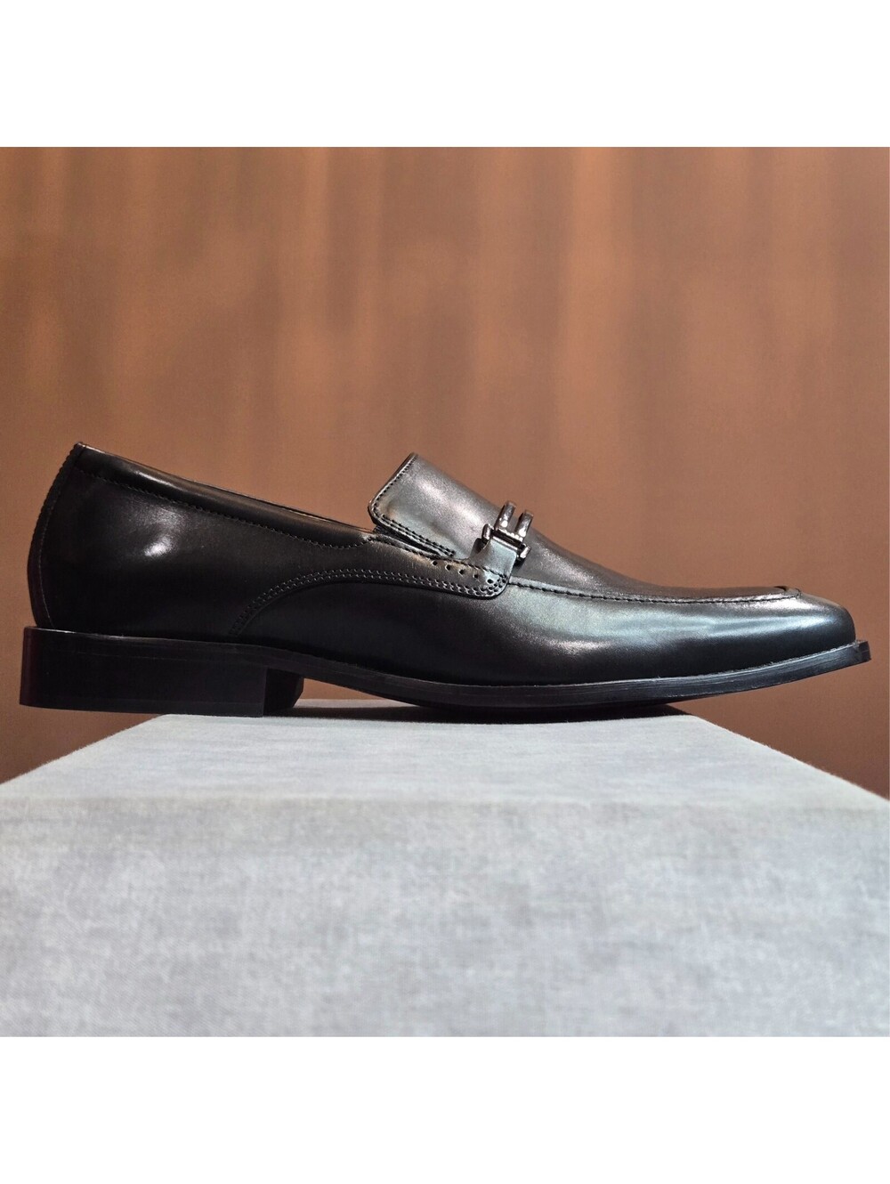 Johnston & Murphy Duncan Plain Toe Modern - Dark Brown (41LU20402) Men's 12
